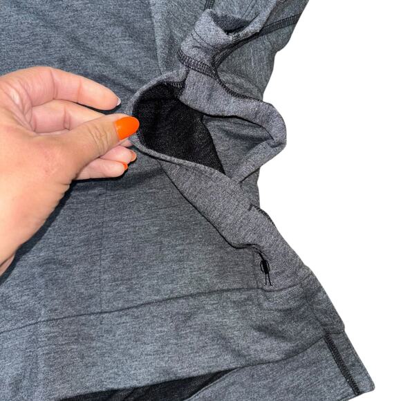 Smartwool Active Reset Gray Hooded Sleeveless Pullover Women’s M Athleisure Top - Picture 5 of 10